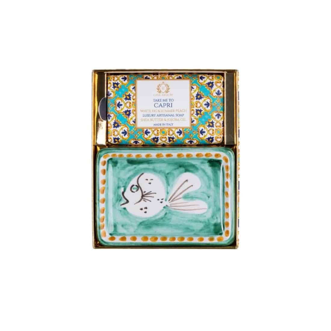 Set cadou sapun artizanal Take me to Capri, Casa Amalfi - SGB07