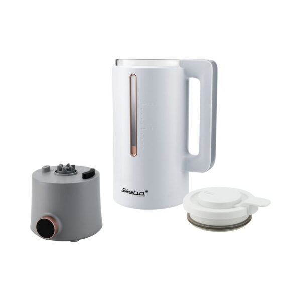 Aparat pentru lapte vegetal si supa crema, Steba Germany, Soup & Drink Maker, alb