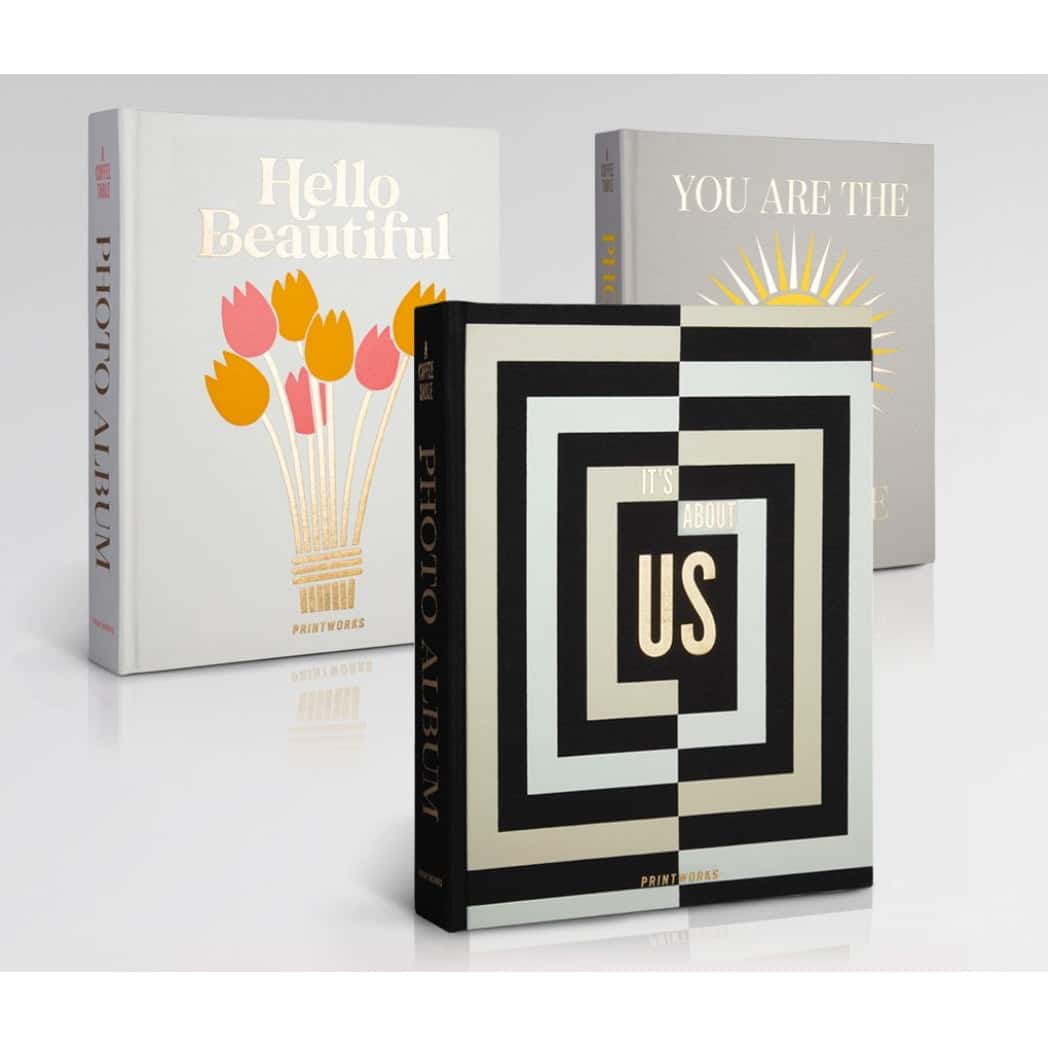 Album foto 60 de poze 10 x 15 cm, Printworks, It`s about us, negru