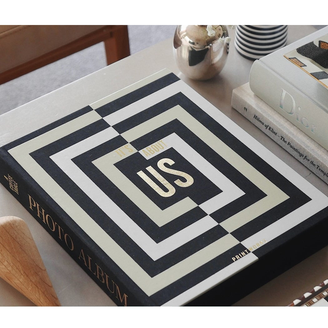 Album foto 60 de poze 10 x 15 cm, Printworks, It`s about us, negru