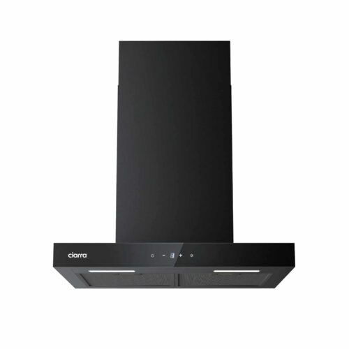 Hota de perete tip T, Ciarra, CBCB6102-B, 650 m³/h, 60 cm, negru