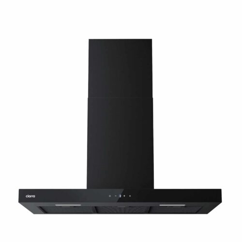 Hota de perete tip T, Ciarra, CBCB9102-B, 650 m³/h, 90 cm, negru