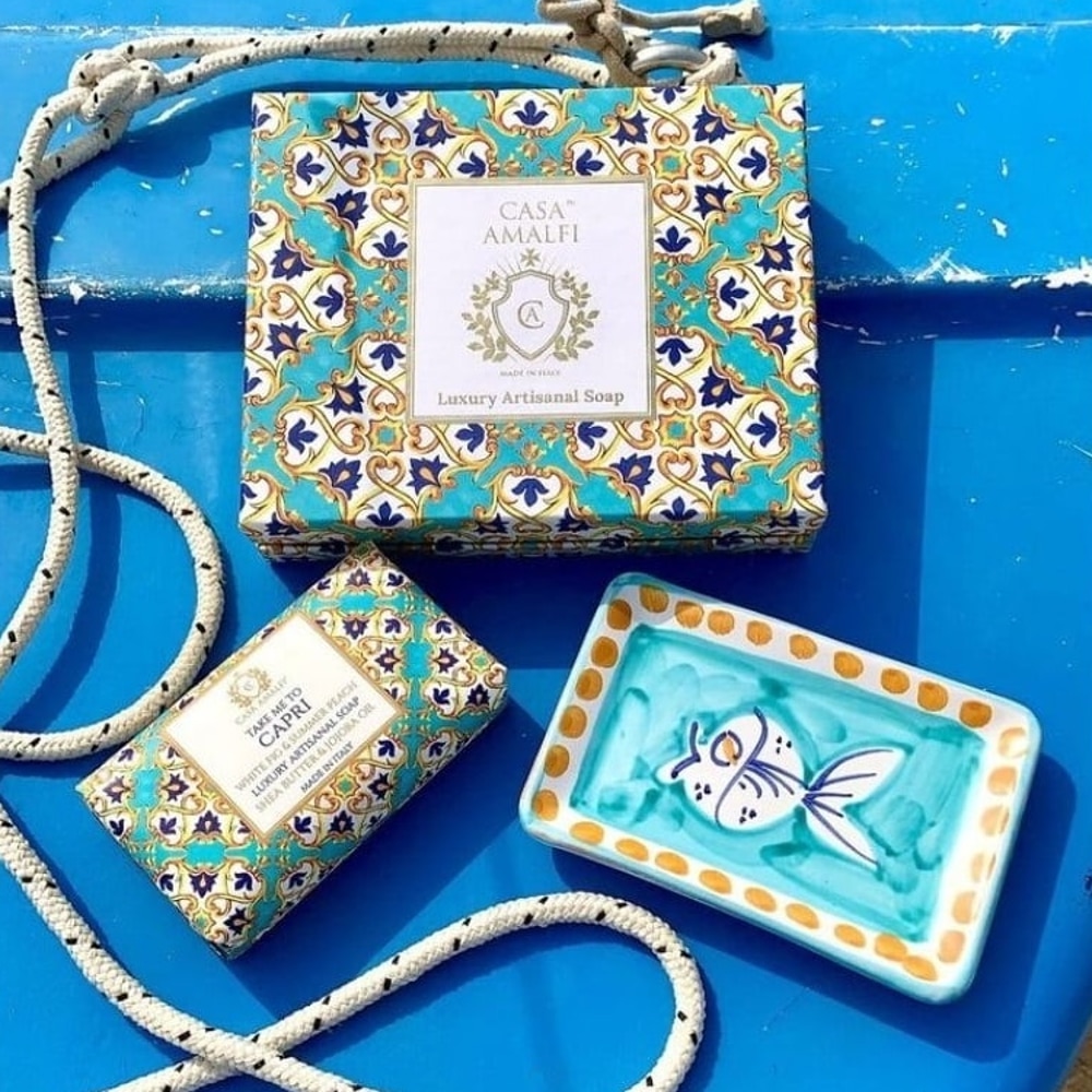 Set cadou sapun artizanal Take me to Capri, Casa Amalfi - SGB07