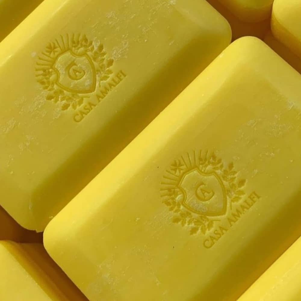 Set cadou sapunuri artizanale Lemon Maiolica, Casa Amalfi - GS06