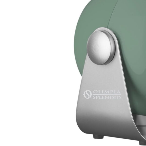 Aeroterma electrica cu termostat, Olimpia Splendid, CaldoDesign S, 1800 W, verde
