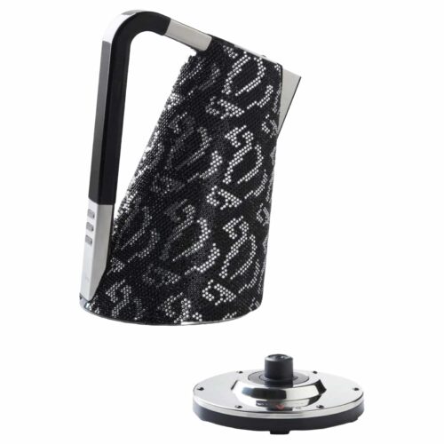 Fierbator apa, Casa Bugatti, Vera The Light of Crystals, 1.7 litri, 2180 W, negru