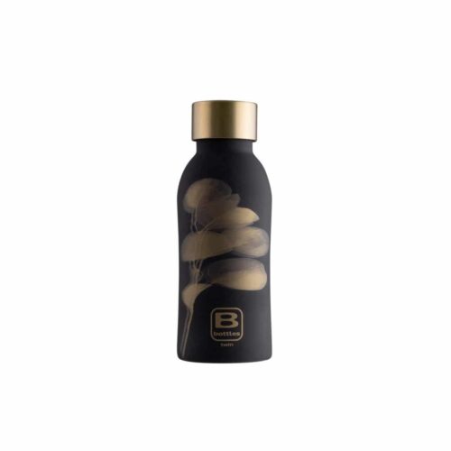 Termos B Bottles Twin Gold Leaves 350 ml, Casa Bugatti - BBT-LG350DS, negru/auriu