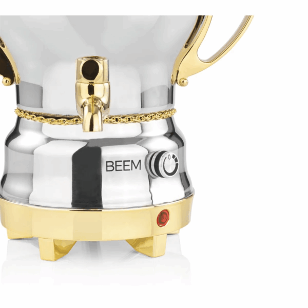 Samovar electric, BEEM, Tea Classic, 3 litri, 2200 W, inox/auriu
