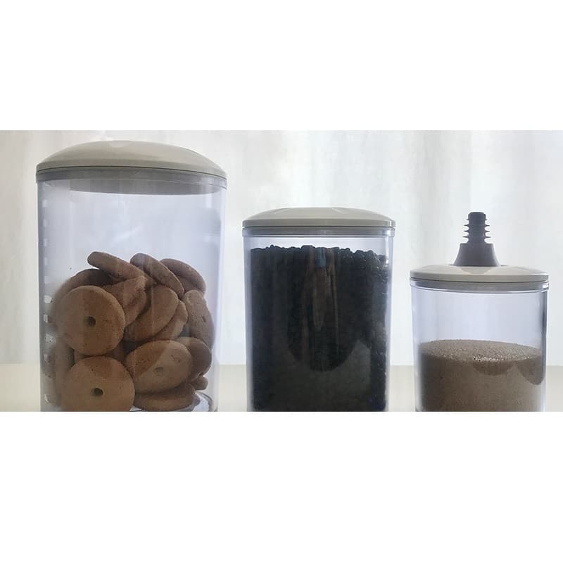 Set 3 caserole pentru vidat, 750+1500+3000 ml, Magic Vac, ACO1182