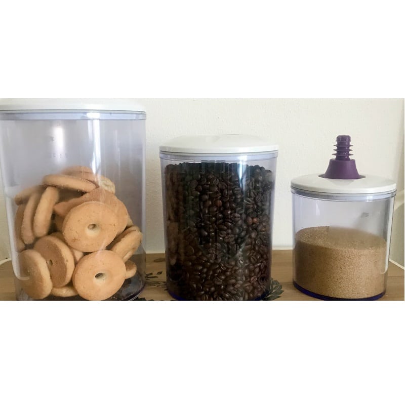 Set 3 caserole pentru vidat, 750+1500+3000 ml, Magic Vac, ACO1182