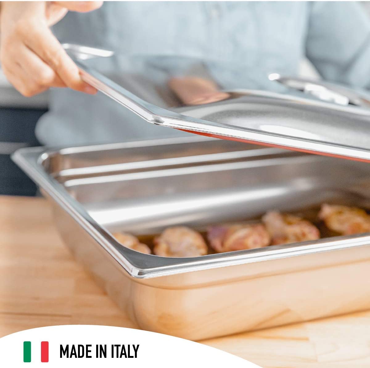 Recipient HoReCa pentru vidat alimente, 14.3 litri, Magic Vac, ACP1115, inox