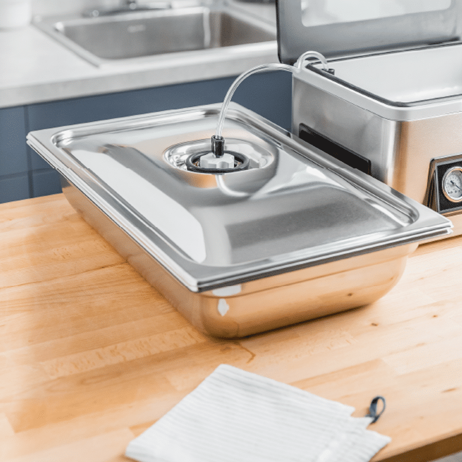 Recipient HoReCa pentru vidat alimente, 14.3 litri, Magic Vac, ACP1115, inox