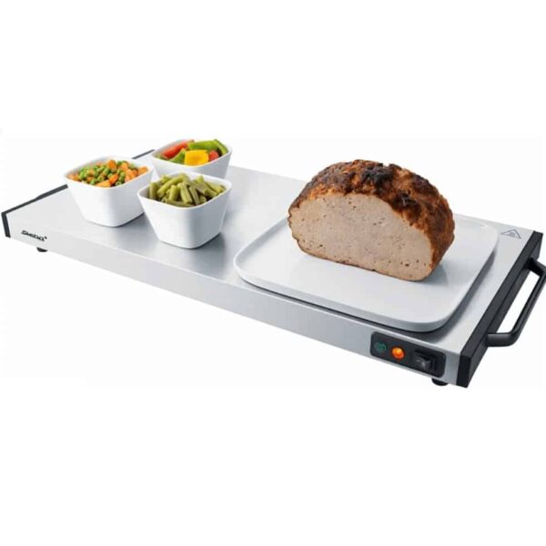 Placa pentru mentinere la cald alimente, Steba Germany, WP130, 1 zona, inox