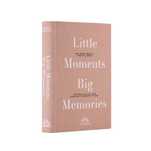 Album foto 40 poze 11 x 15 cm, Printworks Little Moments Big Memories, roz