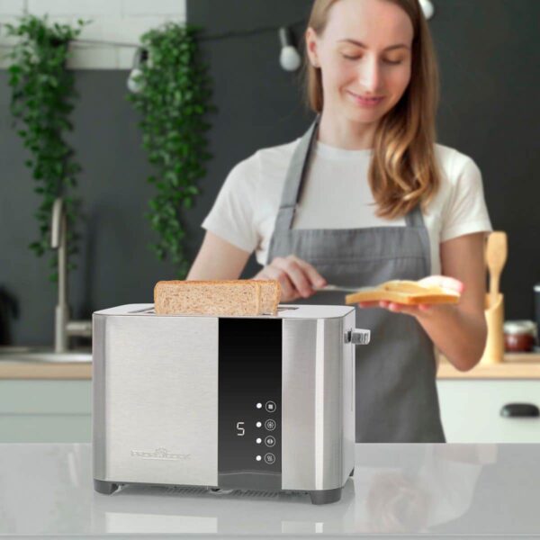 Prajitor de paine, Proficook, PC-TA1250, 2 felii, 850 W, inox