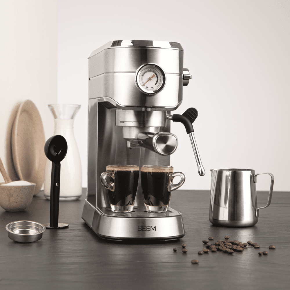 Espressor manual, BEEM, Ultimate, inox