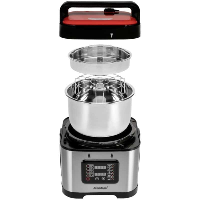 Aparat de gatit sub presiune, Steba Germany - DD1ECO, inox