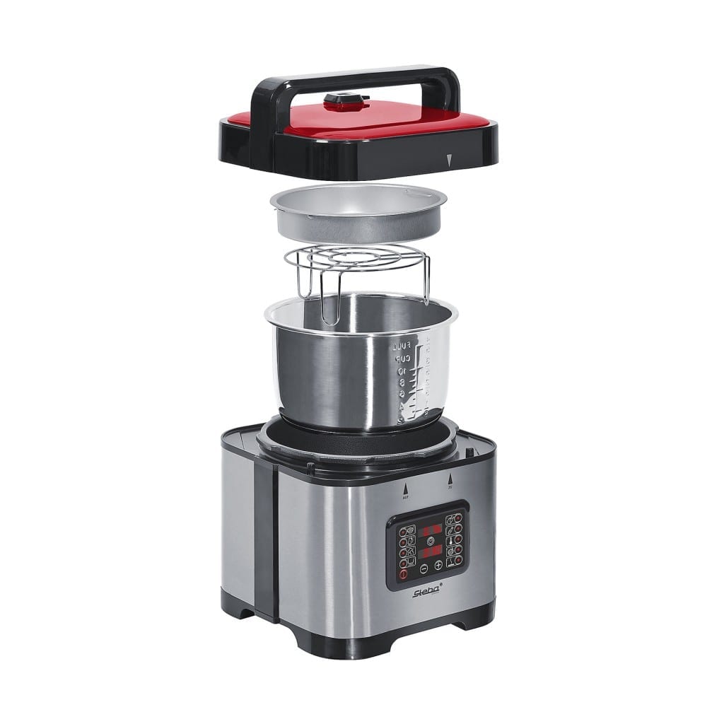 Aparat de gatit sub presiune, Steba Germany - DD1ECO, inox
