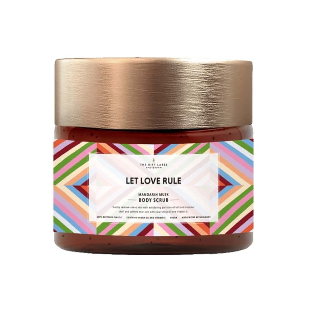 Exfoliant de corp Let Love Rule 400 g, The Gift Label - 8110021