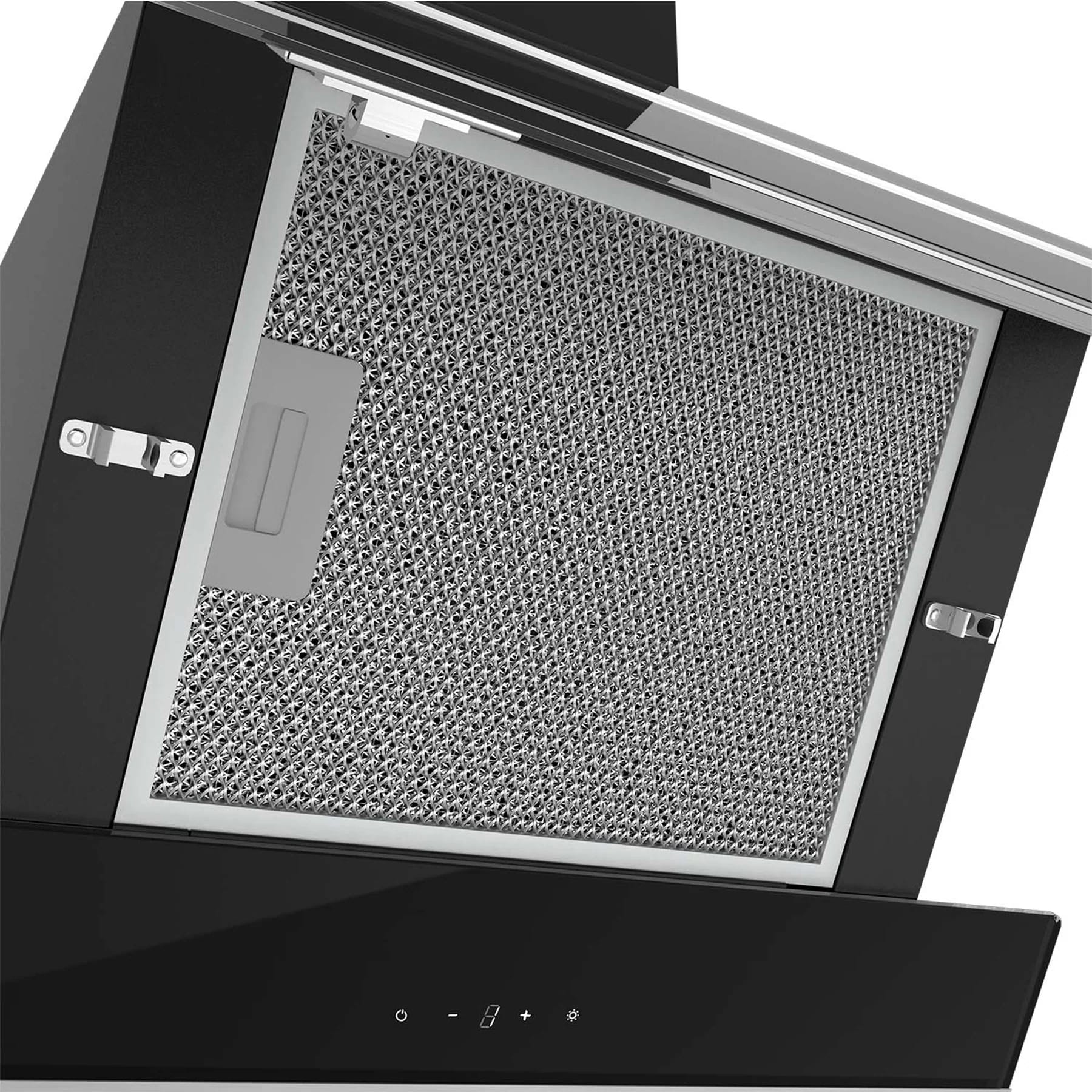 Hota decorativa, Ciarra, CBCB6736N, 650 m³/h, 60 cm, negru