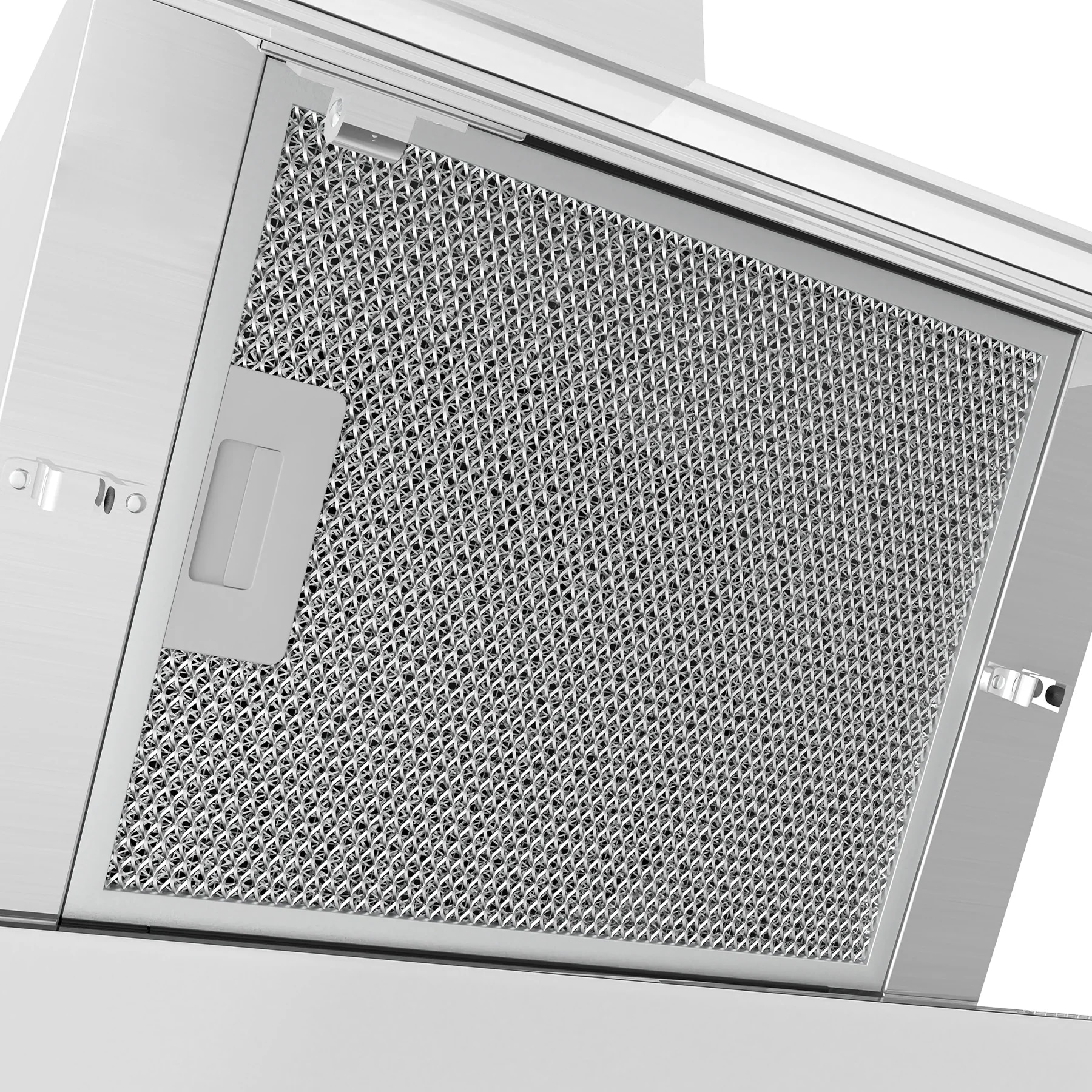 Hota decorativa, Ciarra, CBCW6736N-OW, 650 m³/h, 60 cm, alb