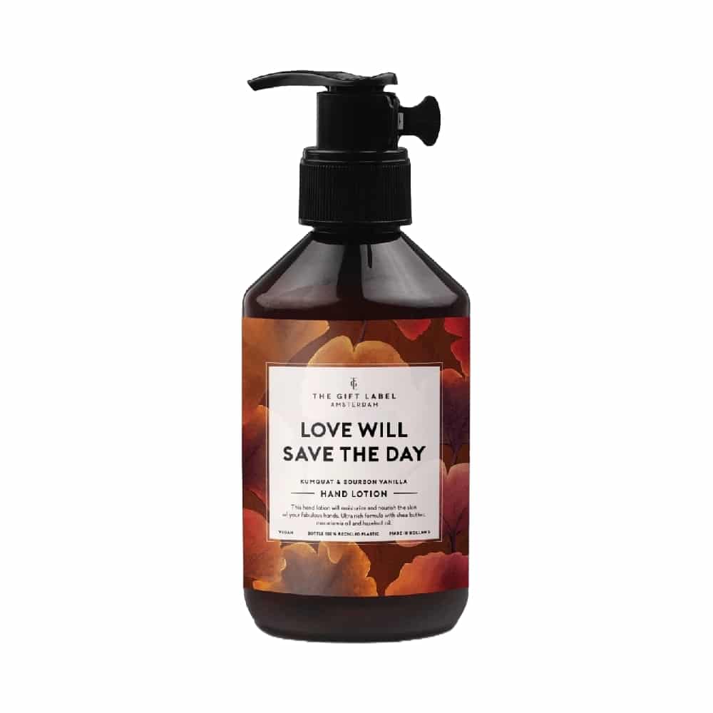 Lotiune de maini Love Will Save The Day, The Gift Label - 250 ml, 1020065