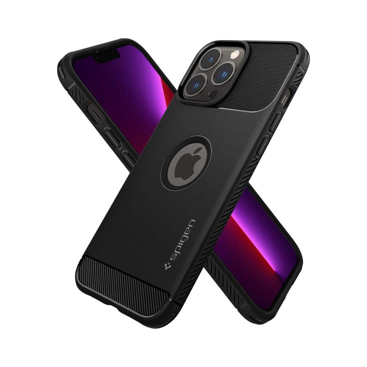 Husa telefon Iphone 13 Pro Rugged Armor, Spigen - ACS03257