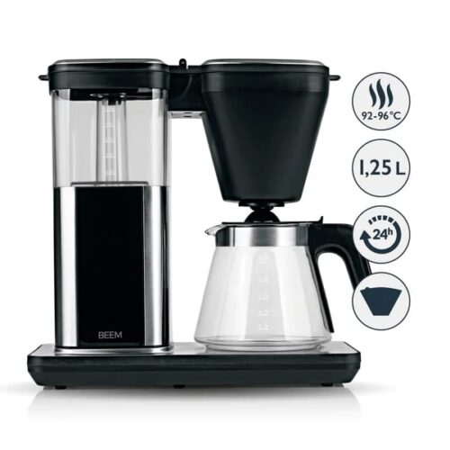 Cafetiera automata, BEEM, Direct-Brew, 10 cani, negru