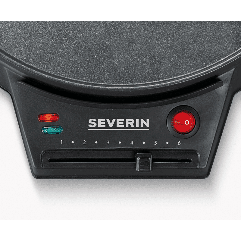 Aparat de clatite/pancakes, Severin, S2198, negru