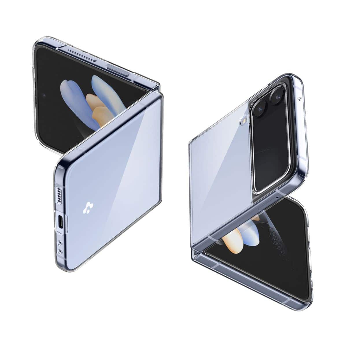 Husa telefon Samsung Galaxy Z Flip 4 Air Skin, Spigen - ACS05112