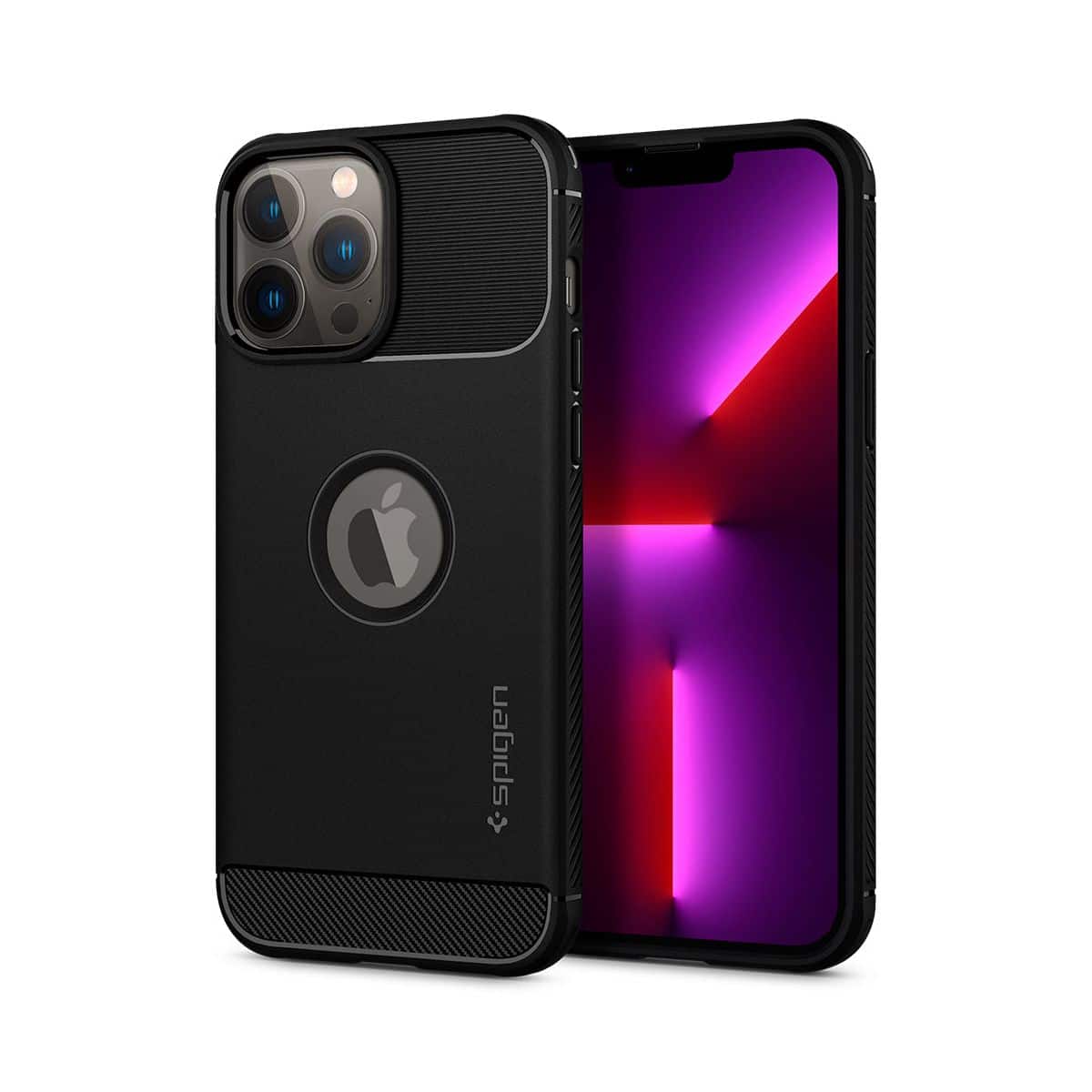 Husa telefon Iphone 13 Pro Rugged Armor, Spigen - ACS03257