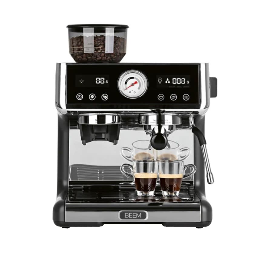 Espressor semiautomat cu rasnita, BEEM, Espresso Grind Expert, 250 g, negru
