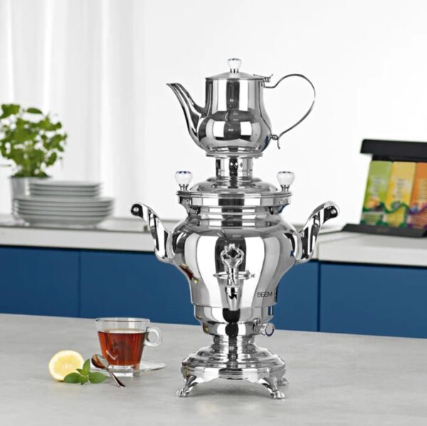 Samovar electric, BEEM, Odessa, 3 litri, 1800 W, inox