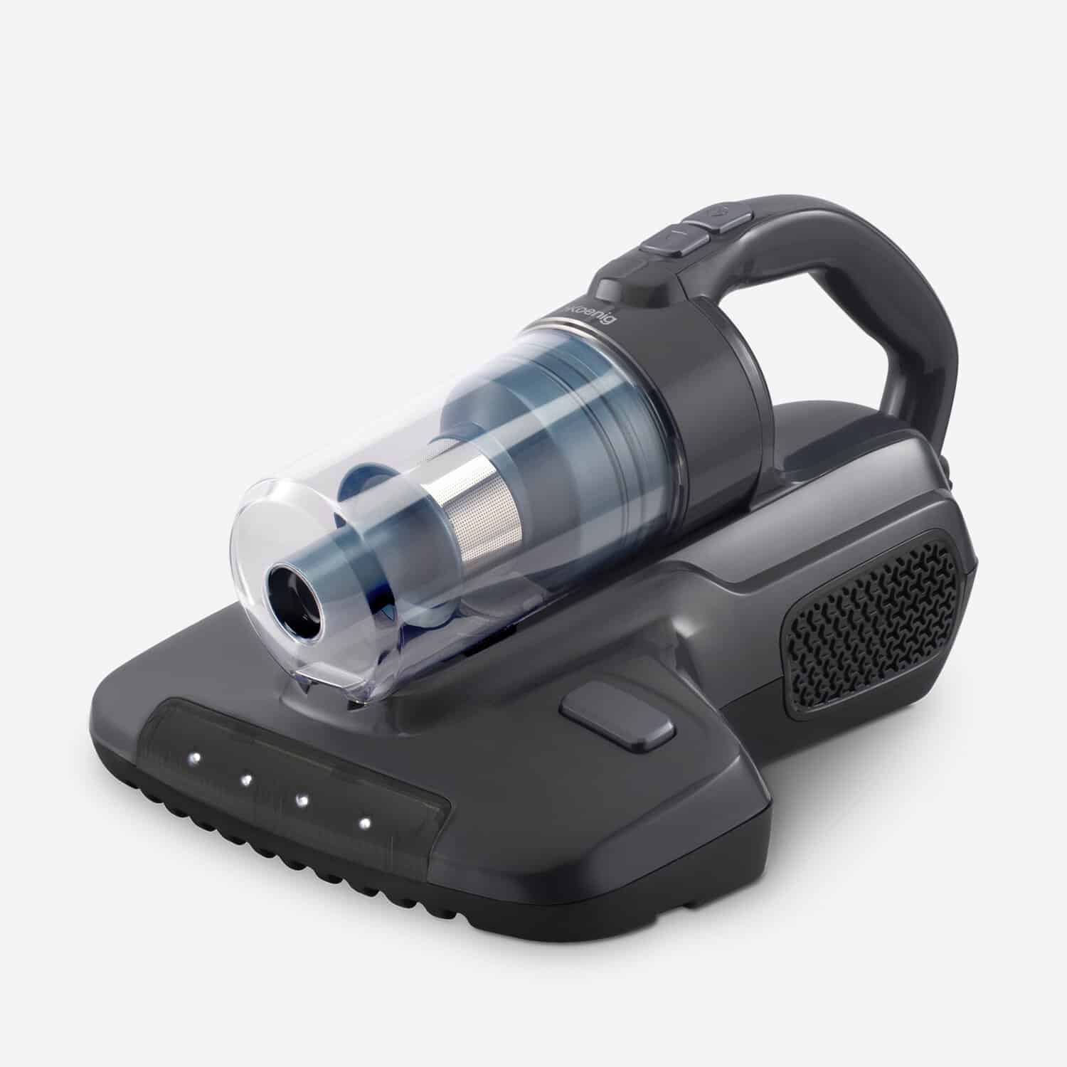 Aspirator antiacarieni pentru saltele si lenjerii de pat, H.Koenig, UMAT40, 400 W, negru