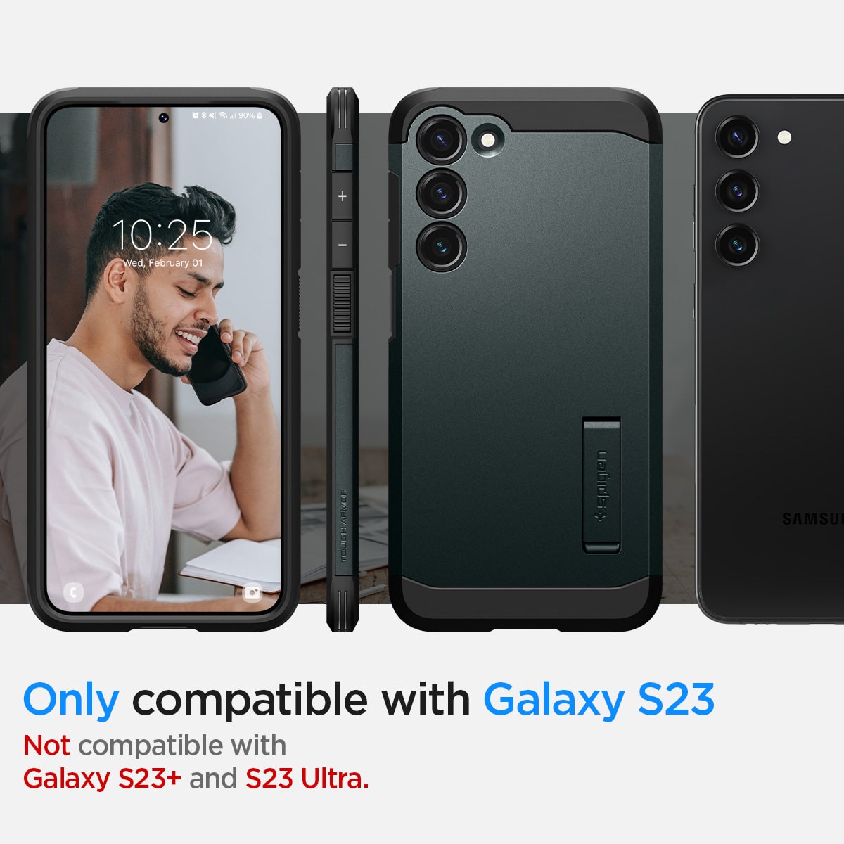 Husa telefon Samsung Galaxy S23 Tough Armor, Spigen - ACS05720