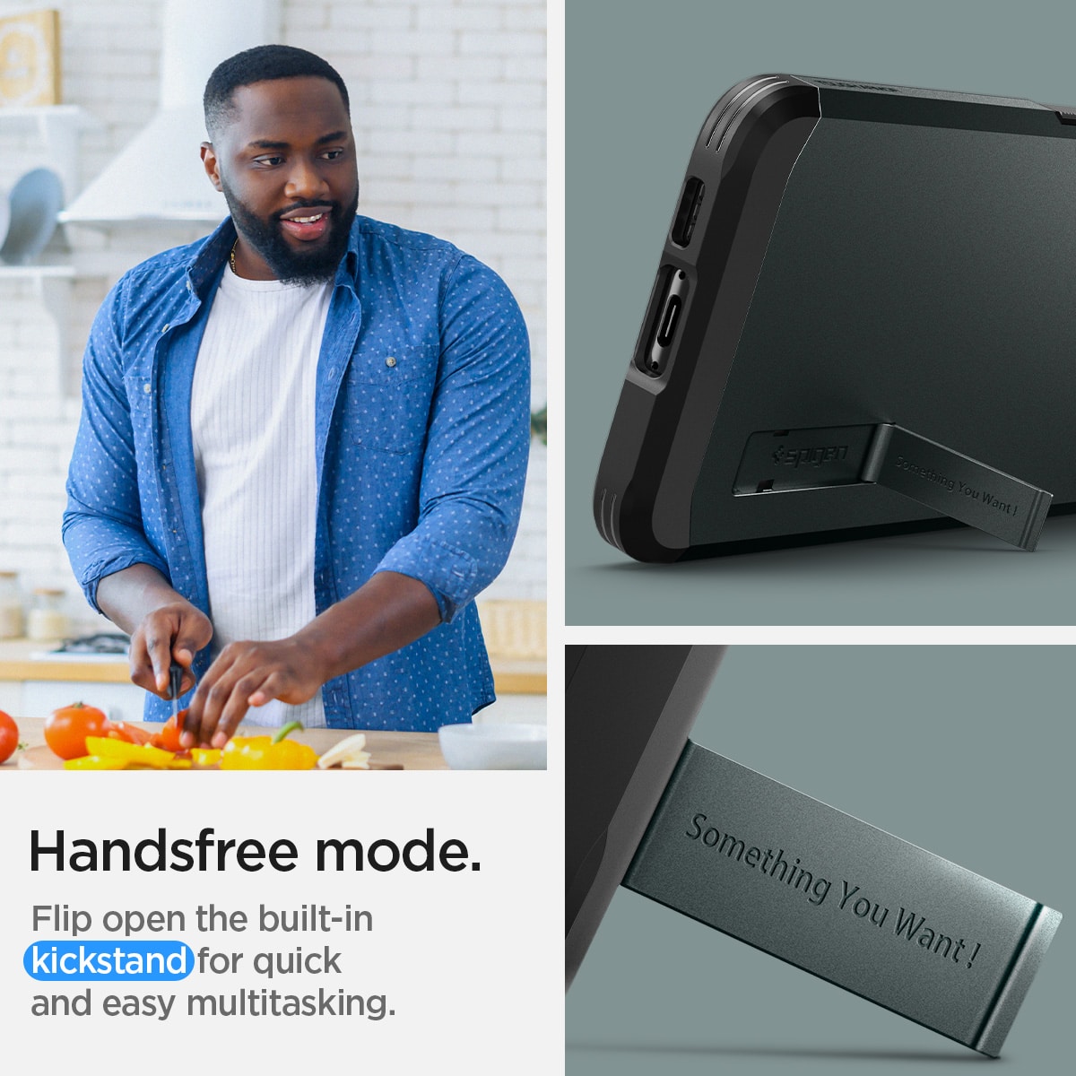 Husa telefon Samsung Galaxy S23 Tough Armor, Spigen - ACS05720