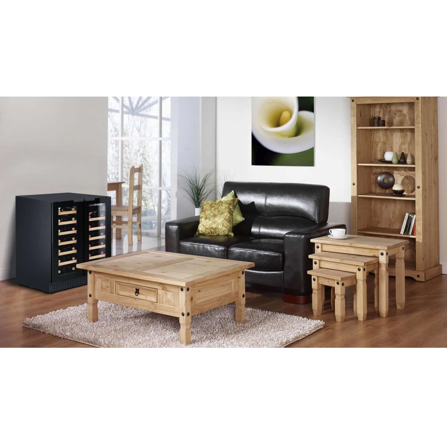 Racitor de vinuri Dual Zone, 42 sticle, Dometic, D42B, negru