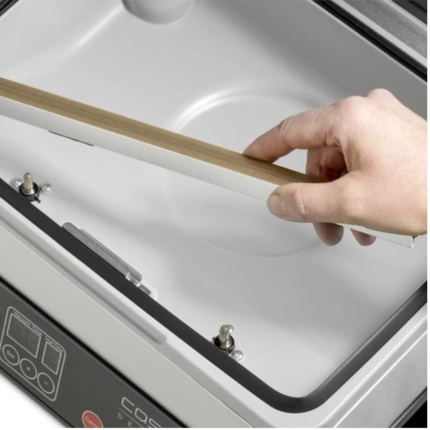 Aparat de vidat cu camera profesional, Caso Germany, VacuChef 50, vidare uscata/umeda/lichida, inox