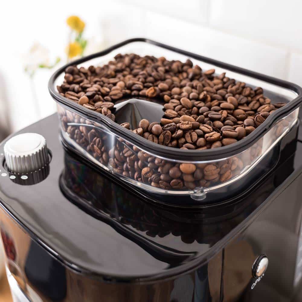 Cafetiera cu rasnita, Gastroback, Grind&Brew Pro Thermo, 8 cani, negru