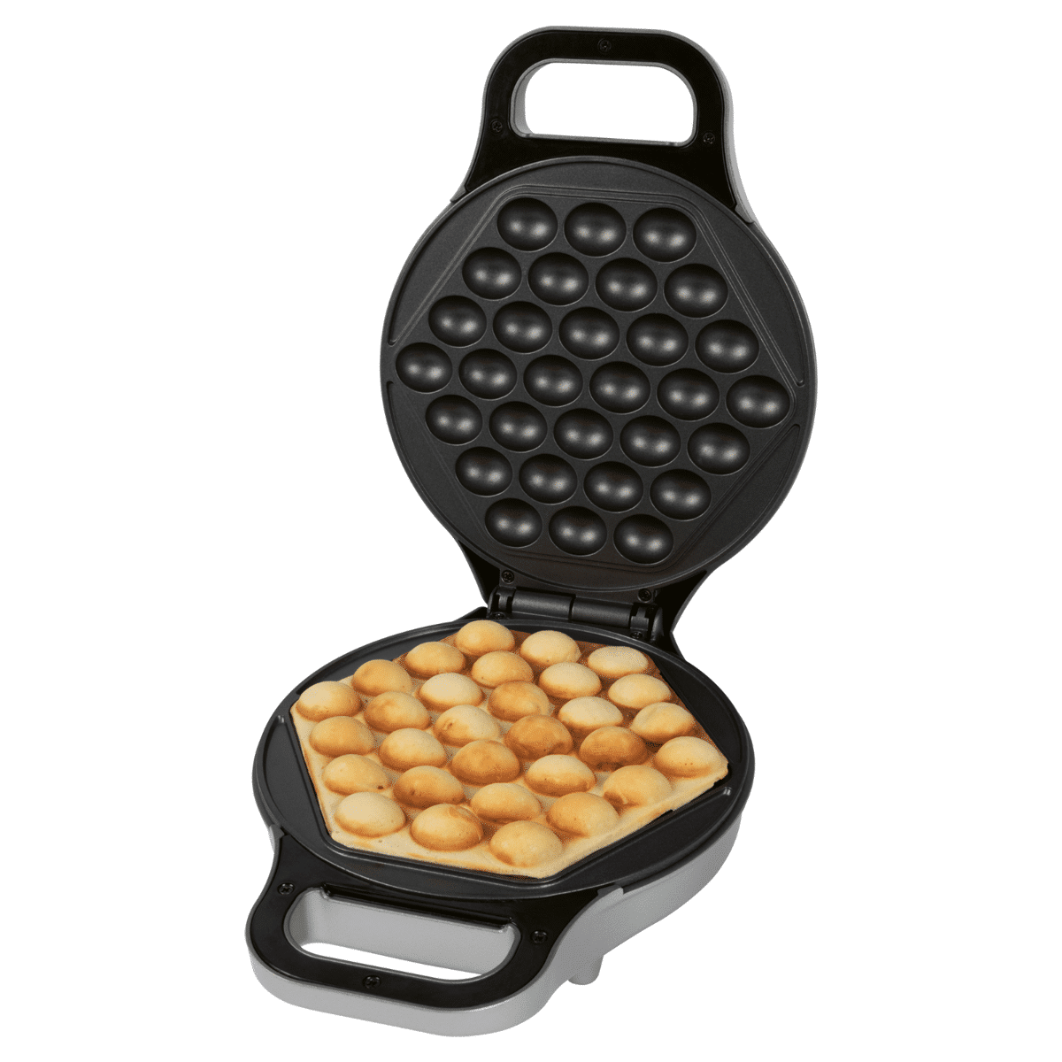 Aparat de vafe si gofre, Clatronic, Bubble Waffle, WA3772, inox