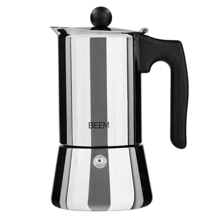 Espressor moka pentru aragaz, BEEM, Espresso Maker, 200 ml, inox