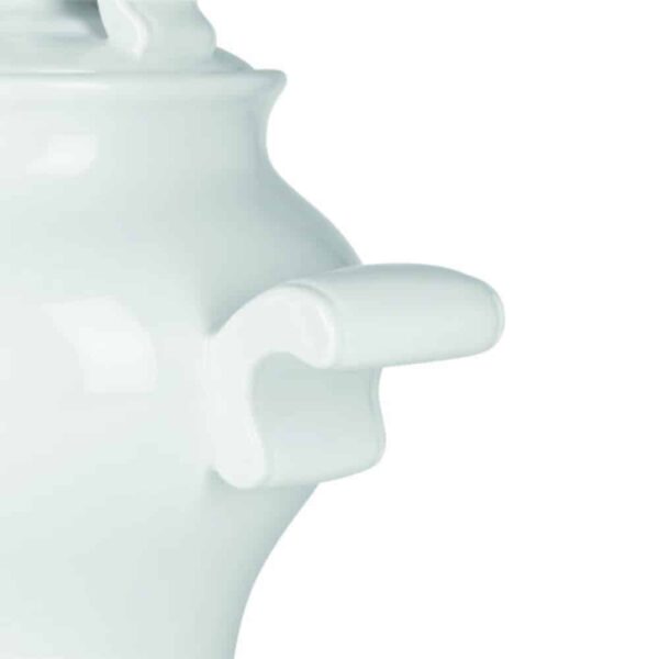 Samovar electric din ceramica, BEEM, Odette, 5 litri, 1800 W, alb