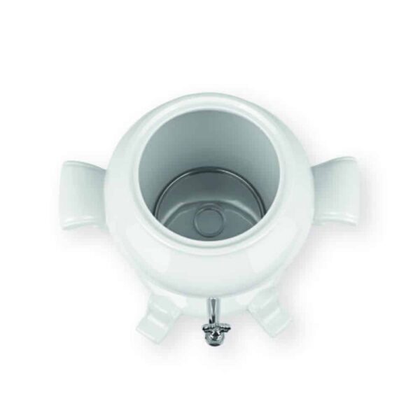 Samovar electric din ceramica, BEEM, Odette, 5 litri, 1800 W, alb