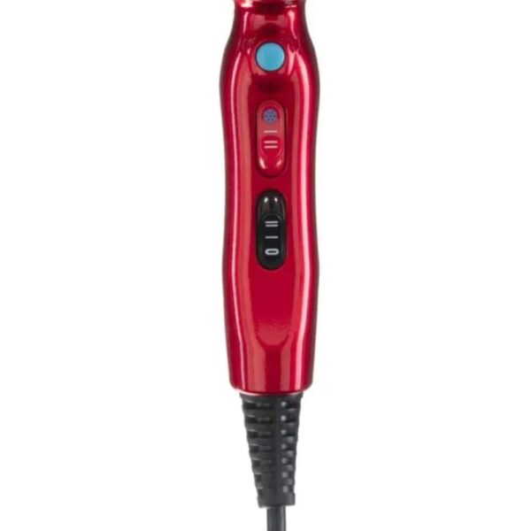 Uscator de par profesional, Solis, Fast Dry 360° Ionic, 2200 W, rosu