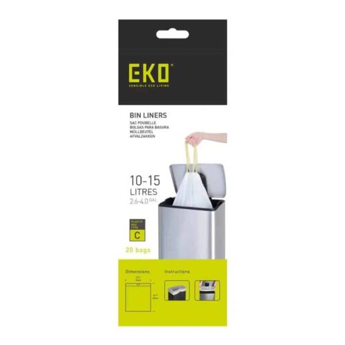 Set saci menajeri universali 20 bucati, 10-15 litri, EKO - Tip C, 337030