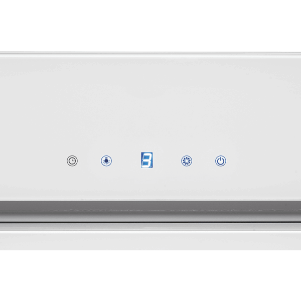 Hota decorativa, Bomann, DU771.1GW, 603 m³/h, 60 cm, alb