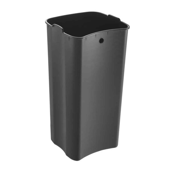 Cos de gunoi cu pedala, EKO, Regent, 20 litri, 1 compartiment, inox