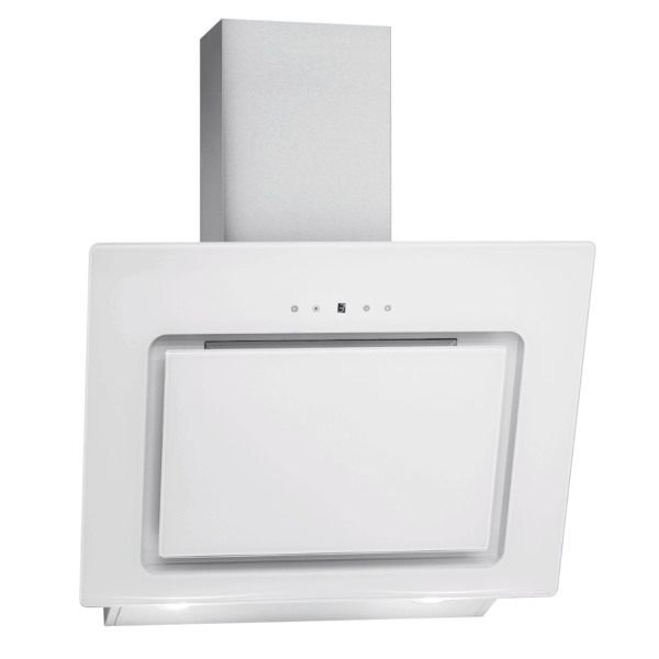 Hota decorativa, Bomann, DU771.1GW, 603 m³/h, 60 cm, alb