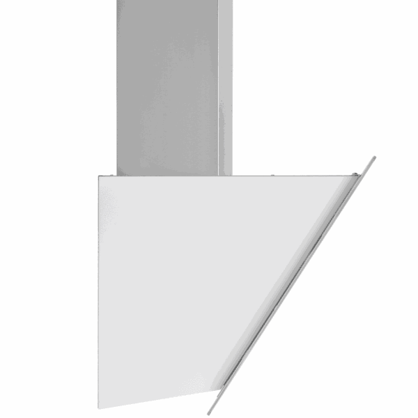 Hota decorativa, Bomann, DU771.1GW, 603 m³/h, 60 cm, alb