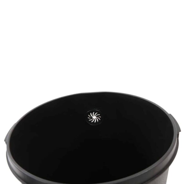 Cos de gunoi cu pedala, EKO, Artistic, 20 litri, 1 compartiment, inox